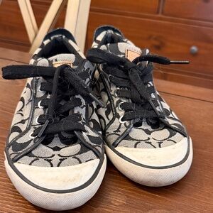 Coach Black and White Sneakers